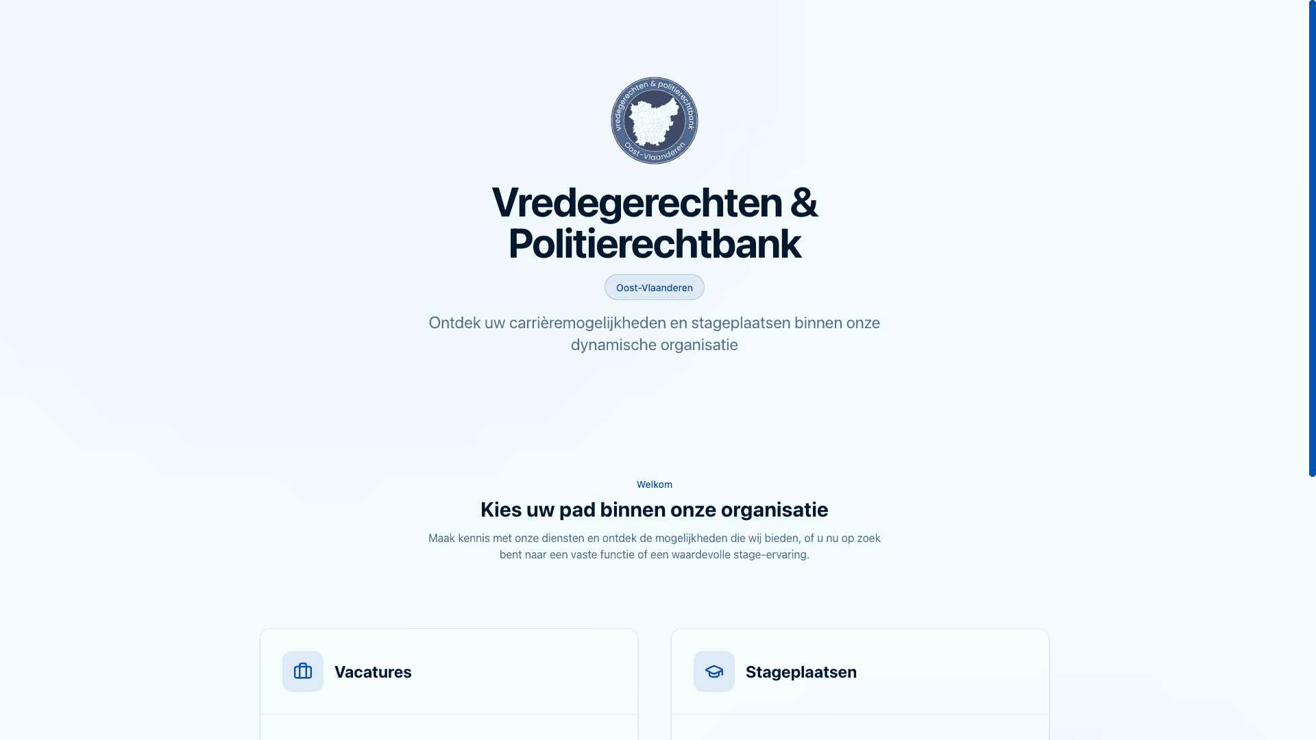 VGPROVL Jobs - Recruitment & Internships Platform project preview